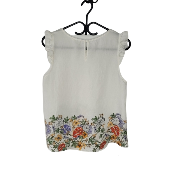 Blu Pepper floral top size medium - Picture 4 of 11